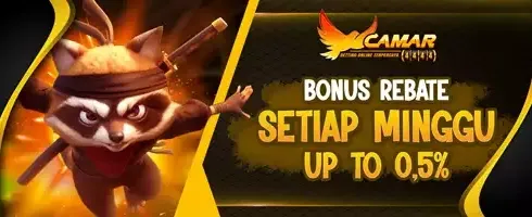 Rebate Slot Game s/d 0.5% promotion banner